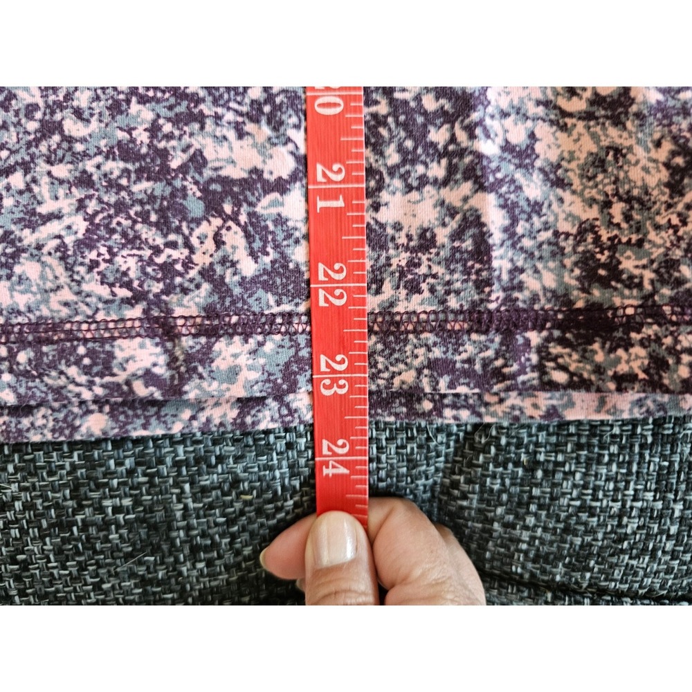 New York & Company Hoodie Womens XL Purple Pink Acid Wash Excellent Pullover - Picture 8 of 8